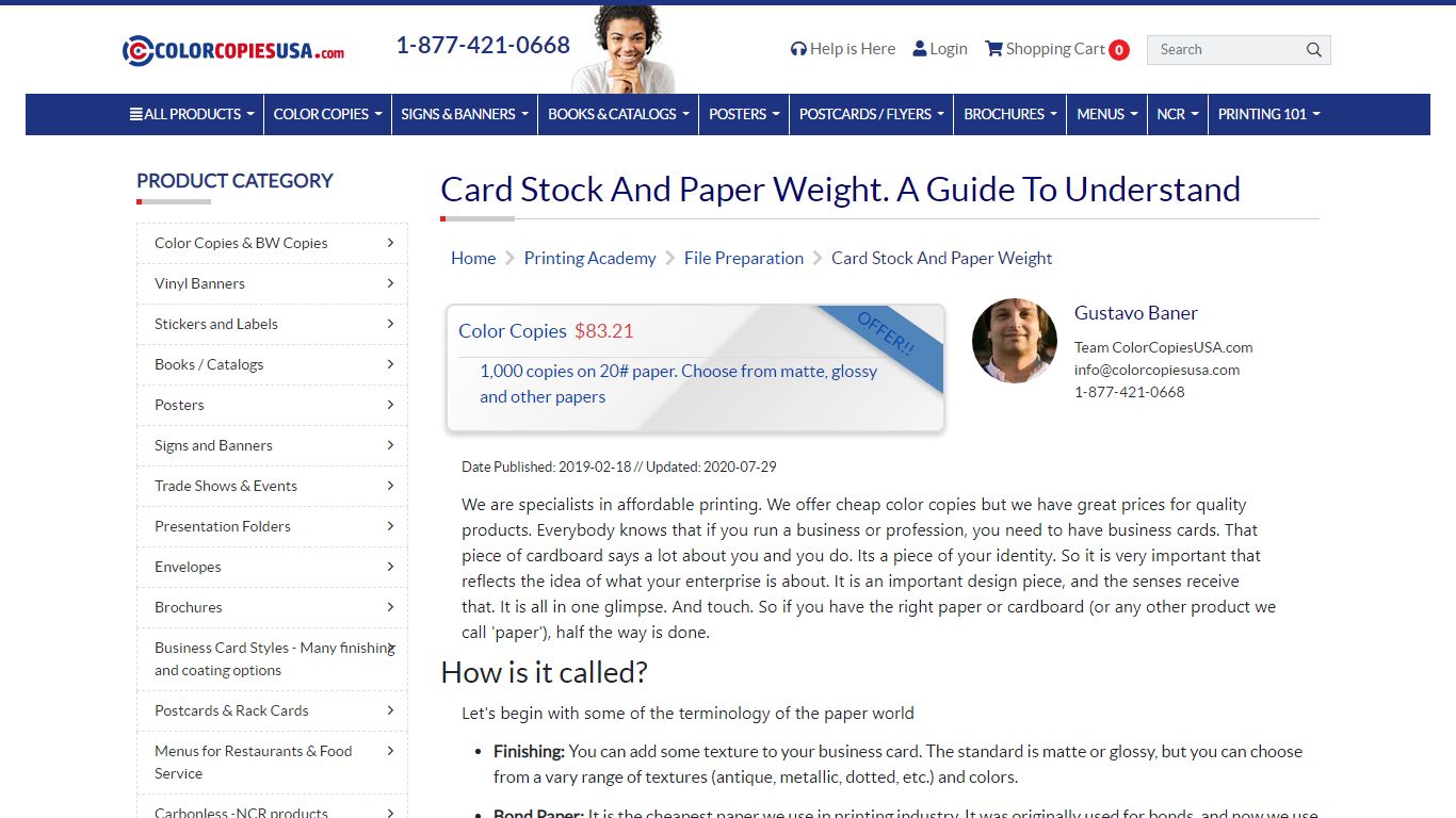 Card Stock and Paper Weight. A guide to understand